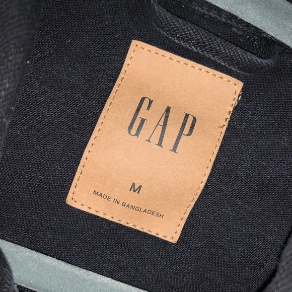 Gap puff sleeve Black Denim Jacket - Picture 3 of 3